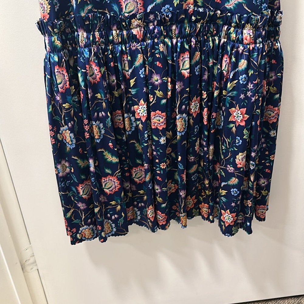The Vampires Wife floral liberty Tiered A-Line Maxi Dress - Picture 7 of 9